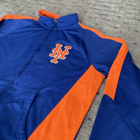 Vintage Majestic MLB New York Mets Track Jacket Size XL - See Measurements - Picture 5 of 15